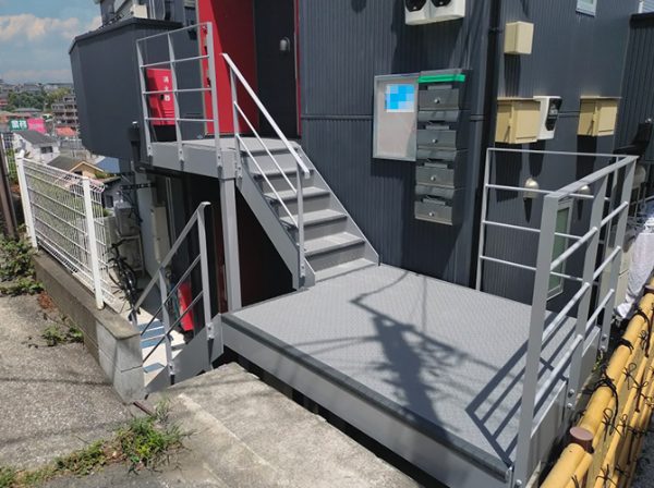 神奈川県横浜市磯子区(アパート) 長尺シート工事 施工後