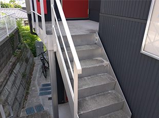 神奈川県横浜市磯子区(アパート) 長尺シート工事 施工前