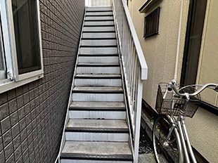 東京都荒川区(アパート) 長尺シート工事 施工前