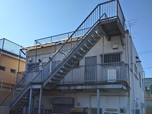 神奈川県横浜市（アパート） 長尺シート工事 施工前
