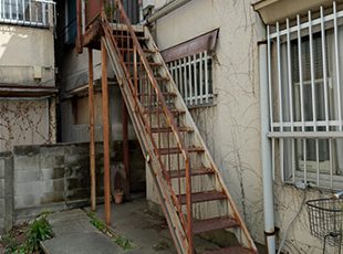 東京都江戸川区（アパート） 長尺シート工事 施工前