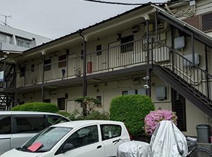 東京都練馬区(アパート) 鉄部・外階段塗装 施工前