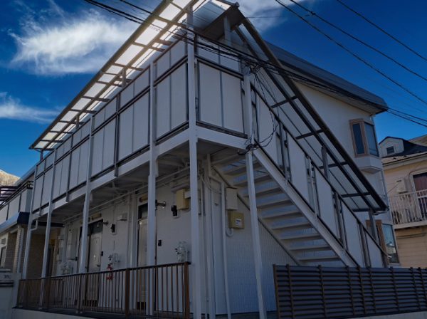 東京都中野区(アパート) 鉄部・外階段塗装 施工後
