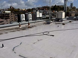 神奈川県横浜市（マンション） 屋上防水工事 施工前