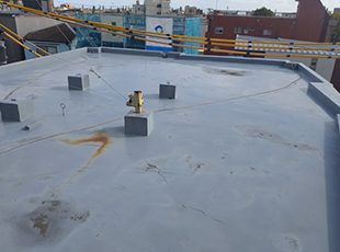 東京都江戸川区（マンション） 屋上防水工事 施工前