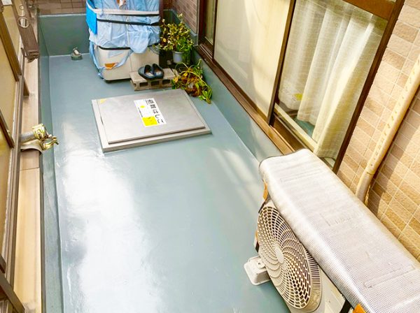 東京都足立区（マンション） 屋上防水工事 施工後