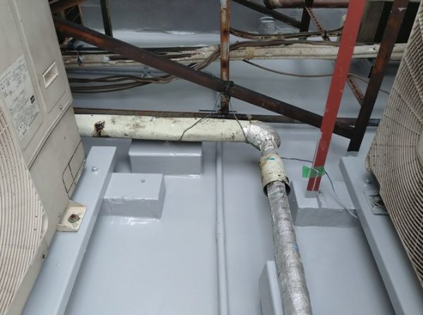 東京都豊島区（店舗） 屋上防水工事 施工後