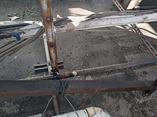 東京都豊島区（店舗） 屋上防水工事 施工前