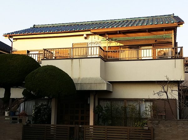 東京都足立区（戸建） 屋上防水・外壁塗装工事 施工前