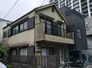 東京都品川区（戸建て） 屋上防水工事 施工前
