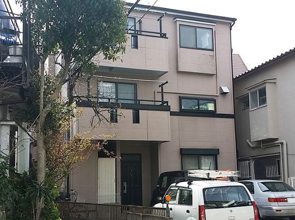 東京都足立区（戸建） 外壁塗装・屋根工事 施工前