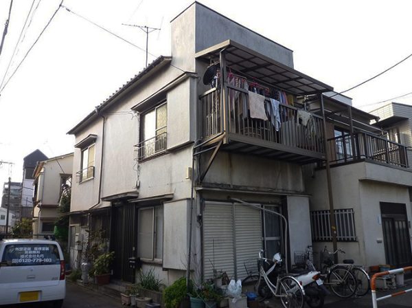 東京都足立区（戸建） 外壁塗装・屋根工事 施工前