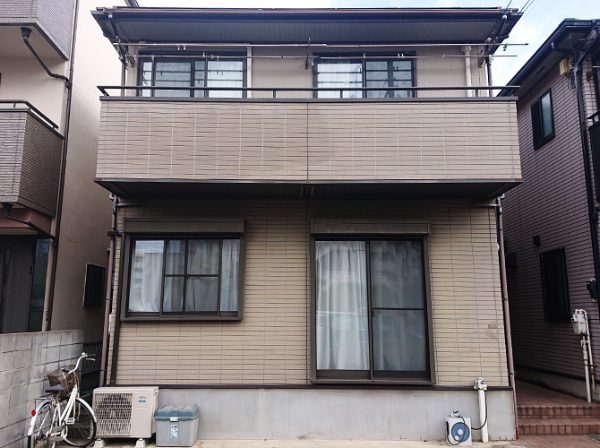東京都足立区（戸建） 外壁塗装・屋根工事 施工前