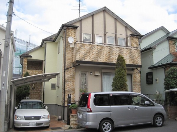 千葉県市川市の住宅で外壁・屋根塗装工事｜意匠を残す塗装・遮熱サーモアイSI