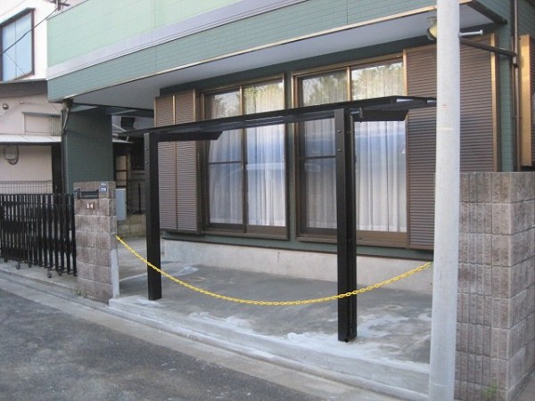 東京都板橋区の住居外構工事|外壁塗装からのご依頼で外まわりを施工